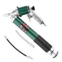 Sturdy Durable Butter Syringe Pneumatic Oiling Double Rod Transparent Oiler 400cc High Pressure Manual Zipper Butter Syringe