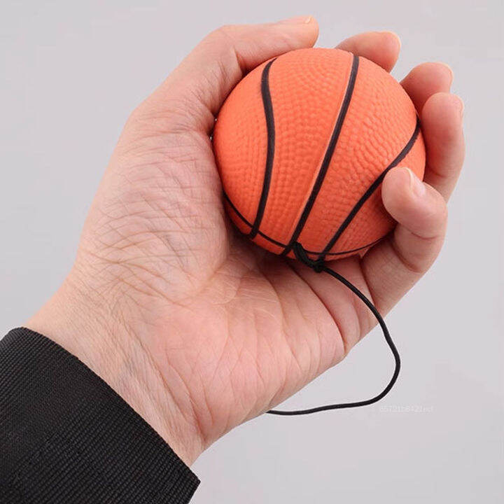 Return Rubber Rebound Ball Toy String Rebound Bouncy Balls for Children