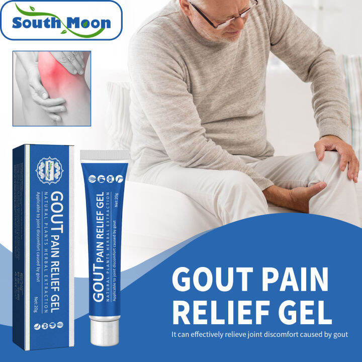 South Moon Gout Pains Relief Gel Powerful Relieve Knee Joint Muscle