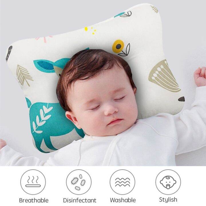 Anti flat shop head pillow baby