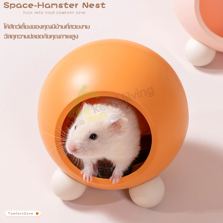 บ้านแฮมสเตอร์-hamster-house-บ้านหลังเล็ก-รังนอน-รังกันกัด-บ้านหนูแฮมเตอร์-บ้านเย็น-ระบายความร้อนดี-ของตกแต่งกรง-หนูแฮมเตอร์-ที่นอนหนู