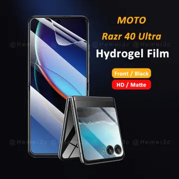 Imak Privacy Soft Hydrogel III Screen Protector for Motorola Razr 40 Ultra