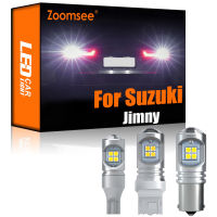 Zoomsee 2Pcs White Reverse LED For Suzuki Jimny MK2 MK3 MK4 1981- Canbus Exterior Backup Rear Tail Bulb Light Vehicle Kit