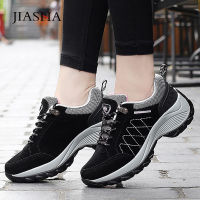 Women sneakers 2021 shock-absorbing sport shoes woman non-slip comfortable casual sneakers women shoes lace-up wedges shoe