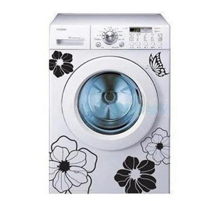 1Pcs Magic Flowers Creative Personality Green Wall Stickers Cabinets Refrigerator Washing Machine Stickers Air Conditioning