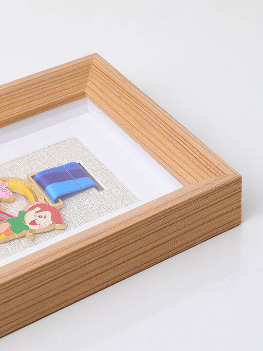 Solid Wood Medal Stand Marathon Medal Storage Mounting Frame Customized