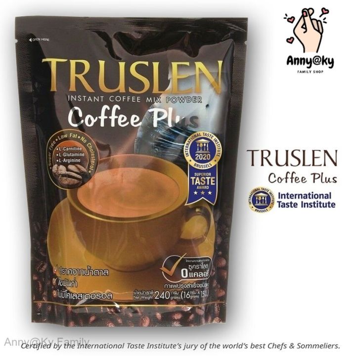 truslen-coffee-plus-ทรูสเลน-คอฟฟี่-พลัส-16g-15-ซอง