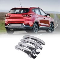 8 Pcs Car Door Handle Cover Trim for MG ZS 2017-2020 Chrome Car Door Handles Cover Car Accessories