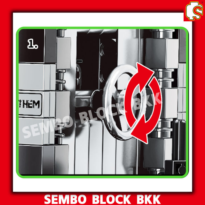 ชุดตัวต่อ-sembo-block-sd703940-สายรถเทคนิค-รถบรรทุกคอนเทนเนอร์อเนกประสงค์-จำนวน-1202-ชิ้น