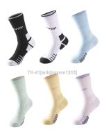 ☢∏ Summer thin section breathable basketball socks towels at the bottom of absorbent non-slip sports socks candy color stockings for men and women in general