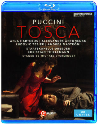 Puccini opera Tosca Anya antonico tellerman 2018 Chinese characters (Blu ray BD25G)