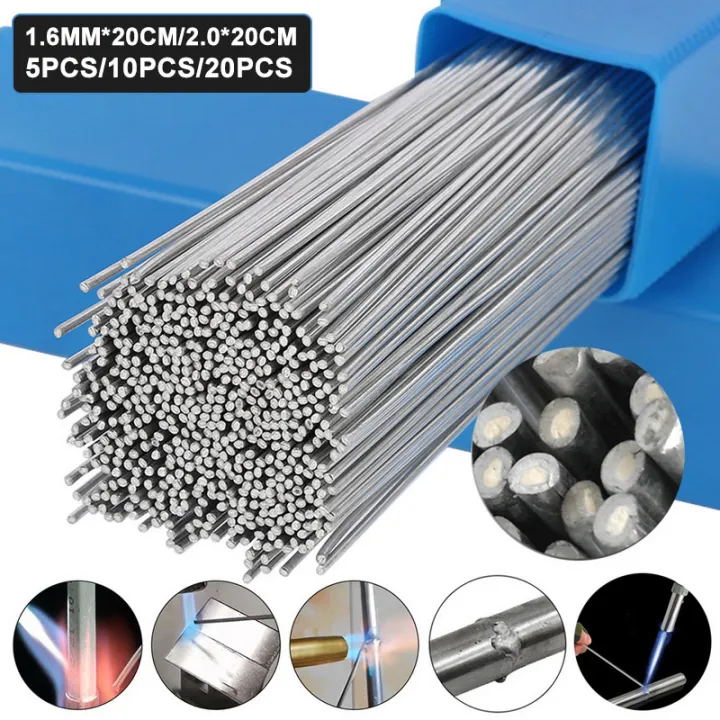 20Pcs Low Temperature Easy Melt Aluminum Universal Silver Welding Rod