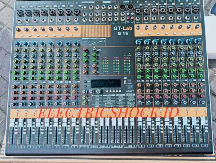 MIXER AUDIO GT LAB G16 / GT LAB G 16 16CHANNEL BY RDW ORIGINAL Lazada Indonesia