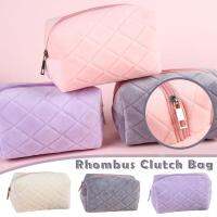 Quilted Makeup Bags Pouches For Women Small For Purse Stuff Preppy Trendy Bag For Women Bag Skin Pink Toiletry Cute For Women Care Traveling I0X5