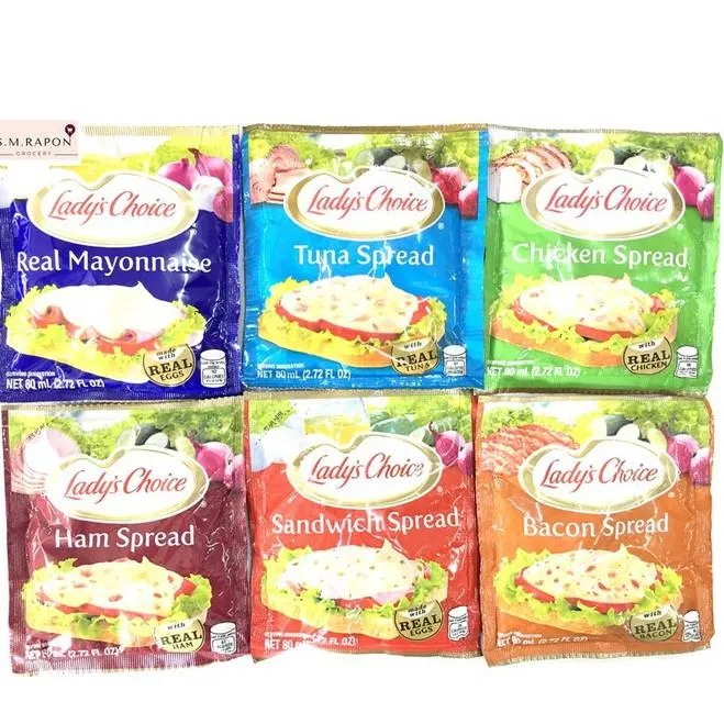 Lady's Choice Mayonnaise Sandwich Spread Sachet 80mL Lazada PH