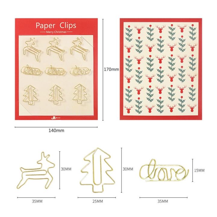 jw-paper-clip-elk-shaped-new-year-stationery-supplies