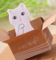 40packslot Cute Dog cat box Memo Pad Sticky Notes planner stickers Pads Korean Stationery Wholesale Free Shipping