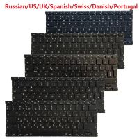 Russian RU/US/UK/Spanish/Swiss/Danish/Portugal laptop keyboard For Macbook Air 13 A1466 A1369 MD231 MD232 MC503 MC504 2011-2015