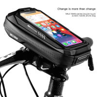 New Bike Phone Holder Bag Case Waterproof Cycling Bike Mount 6.9in Mobile Phone Stand Bag Handlebar MTB Bicycle Accessories Electrical Safety