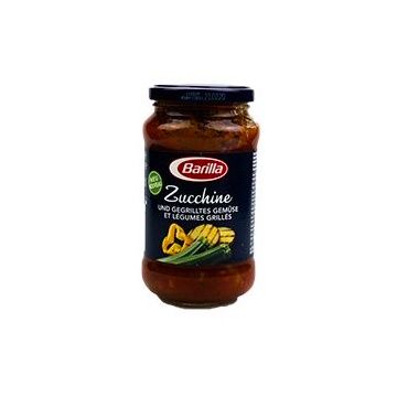 📌 Barilla Zucchine &amp; Aubergine Pasta Sauce 400g ซอสพาสต้าบาริลลาบวบและมะเขือม่วง 400g (จำนวน 1 ชิ้น)
