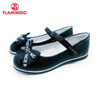 FLAMINGO New Bowknot Foot Arch design a Spring&amp;Summer Size 30-36 school shoes for girl Free Shipping 202T-Z6-196566
