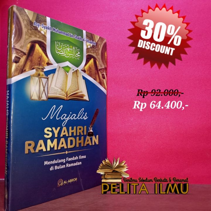 Buku Majalis Syahri Ramadhan Mendulang Faedah Ilmu Di Bulan Ramadhan