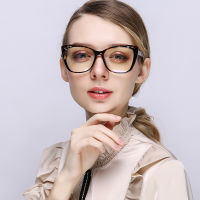 YIMARUILI Fashion Cat Eye Blue Light Blocking Eyewear Female Computer Optical Prescription Eyeglasses Women 2001