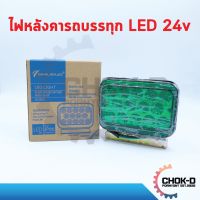 ?โปรโมชั่น ไฟหลังคารถบรรทุก ไฟแต่งรถบรรทุก LED 24V สีเขียว ราคาถูก? ไฟติดรถ ไฟแต่งรถ ติดตั้งง่าย พร้อมส่ง