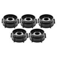 5Pcs 4902-003 Blender Jar Bottom for Oster and Osterizer Blenders, Premium Oster Blender Replacement Parts (Black)