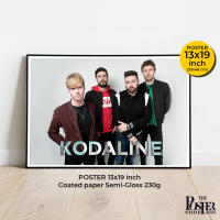 Kodaline Posters โปสเตอร์วง โคดาไลน์ วงร็อกสัญชาติไอริช ภาพขนาด 13X19 นิ้ว