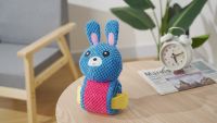 ของเล่นสำหรับสัตว์เลี้ยง Vocal Bite Resistant Small Medium And Large Leak Sniffing Plush Toys Food Blue Rabbit