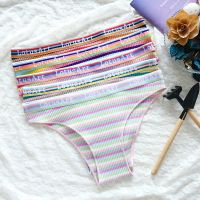 《Be love shop》3PCS/Set Women Stretch Cotton Brief Panty Female Low Waist Panties Seamless Underwear Sexy Lingerie High-leg Underpants M-XL