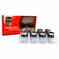 โปรโมชั่น ANTON ลูกบล็อก สั้น 6 เหลี่ยม GERMANY 1/2 4หุน 8mm-32mm ราคาถูก ประแจ ประแจเลื่อน ประแจปอนด์ ประแจคอม้า