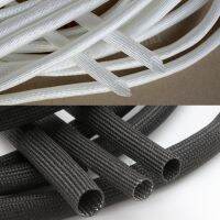 ❏♙ White/Black 600°C HIGH TEMP Φ1/1.5/2/2.5/3/4/6/7/8/10/12/14/16/18/20/25/30/40/50mm Fiberglass Sleeve Cable Wire Insulating Tube