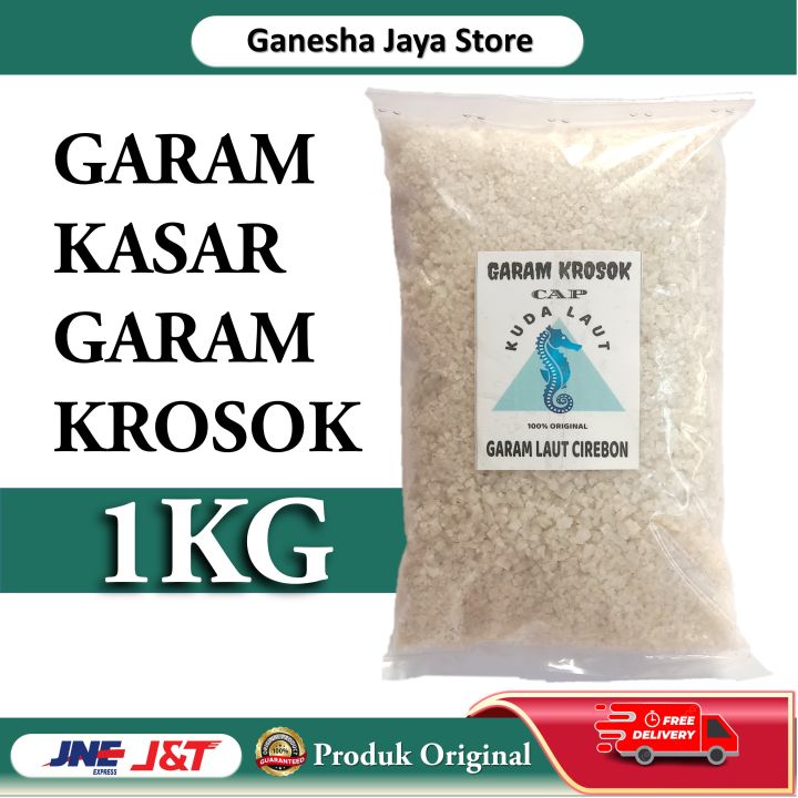 Garam Kasar 5kg And 1kg Garam Krosok Garam Hasil Laut Cirebon Lazada Indonesia 9931