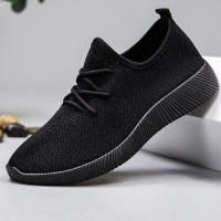 ?St.Mandyes? Canvas Shoes - รองเท้าผ้าใบสลีปออน ถูกที่สุด​ น้ำหนักเบา มี 3 สี (สีดำ-ขาว, สีแดง , สีดำล้วน) **พร้อมส่งในไทย*** (รุ่น SS-141)