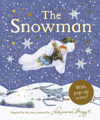 [หนังสือ POP UP] The Snowman Pop-Up (Hardback) By (author) Raymond Briggs #หมอประเสริฐ #RARE #Collectible Pocket Size