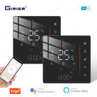 GIRIER Tuya WiFi Thermostat สำหรับไฟฟ้าน้ำร้อนหม้อต้มน้ำแก๊ส Smart Home Temperature Controller Works Alexa Hey