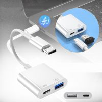 Mobile Phone U Disk Reader Power Supply Data Sync Type-C OTG Adapter PD Fast Charging Converter USB 3.0