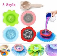 1 PCS Acrylic Pouring Strainers Plastic Silicone Strainer Flower Drain Basket Acrylic Paint Pouring Supplies Cups  Mugs Saucers