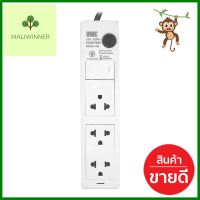 รางปลั๊กไฟ 3 ช่อง 1 สวิตซ์ UNIC P403-1 3 ม.POWER STRIP UNIC P403-1 3-OUTLET 1-SWITCH 3M **สินค้าแนะนำ**