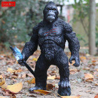 OozDec King Kong ของเล่นนักรบต่อสู้โหมดพีวีซีสัตว์รุ่นตกแต่งแอ็คชั่นบทบาทการเล่น S TORY ของเล่นเด็กของขวัญ