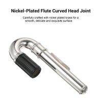 【hot】❃۩  Nickel-Plated Flute Curved Joint Diameter 2cm Musical Instrument Accessories Headjoints Part