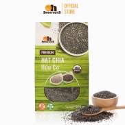 Hạt Chia đen Organic Smilenutst - Trọng lượng 250g 500g 1kg