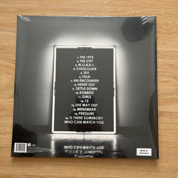 แผ่นเสียง-the-1975-อัลบั้ม-the-1975-clear-vinyl-2-lp-album-gatefold-แผ่นเสียงมือหนึ่ง-ซีล