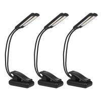 3X Music Stand Light Clip on LED Lamp - No Flicker, Fully Adjustable, 6 Levels Of Brightness