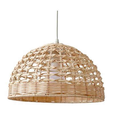 Rattan Lampshade Rattan Chandelier Lampshade Wicker Pendant Light Cover for Hos