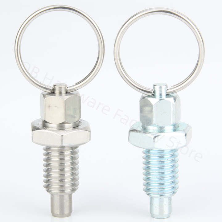 ขายร้อน-handle-retractable-non-lock-out-pull-spring-plunger-with-lift-ring-index-bolts-pins