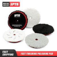 【cw】SPTA 3";5";6"; Fast Finishing Microfiber Polishing Pad Polishing Pads Sealing Wax Buffing Pad Disc Kits For DARO Car Polisherhot