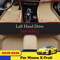 For Nissan X-Trail Xtrail X Trail 2020 2019 2018 (7 seats) Car Floor Mats Custom Rugs Auto Interior Cars Accessories Foot Pad